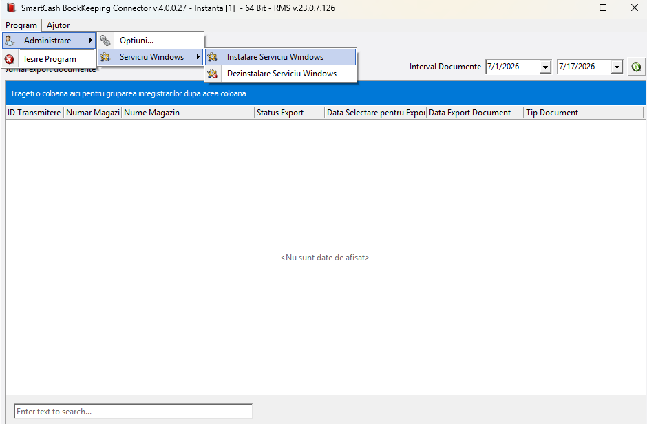 Smartcashbookkeeping_instalare_serviciu
